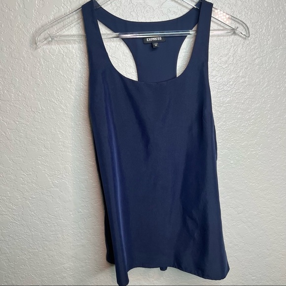 Navy Blue Express Tank Top - Picture 3 of 8
